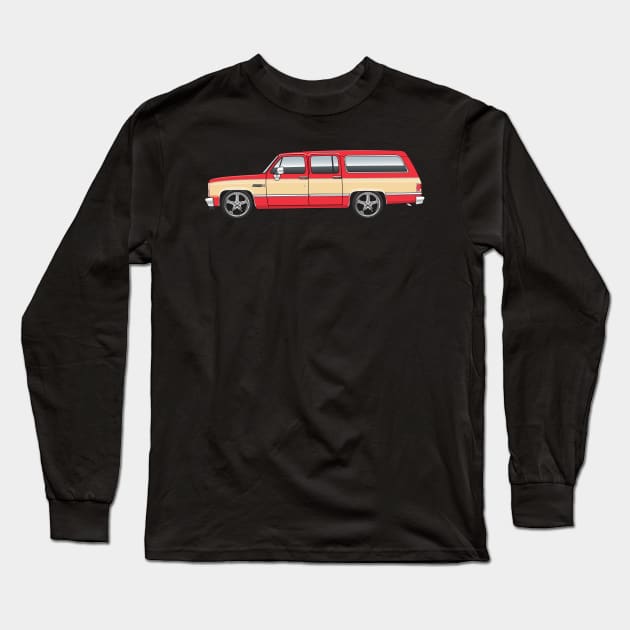 burban Long Sleeve T-Shirt by ArtOnWheels